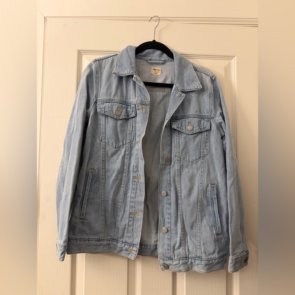GAP Classic Light Blue Oversized Denim Jacket
